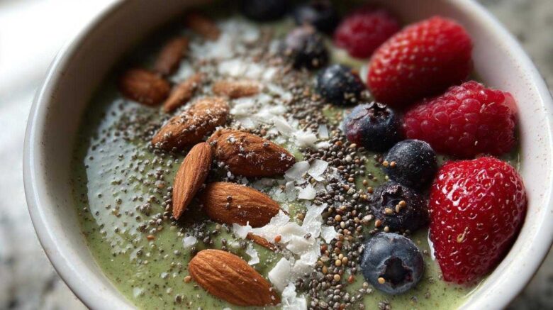 Protein-Packed Green Smoothie Bowl