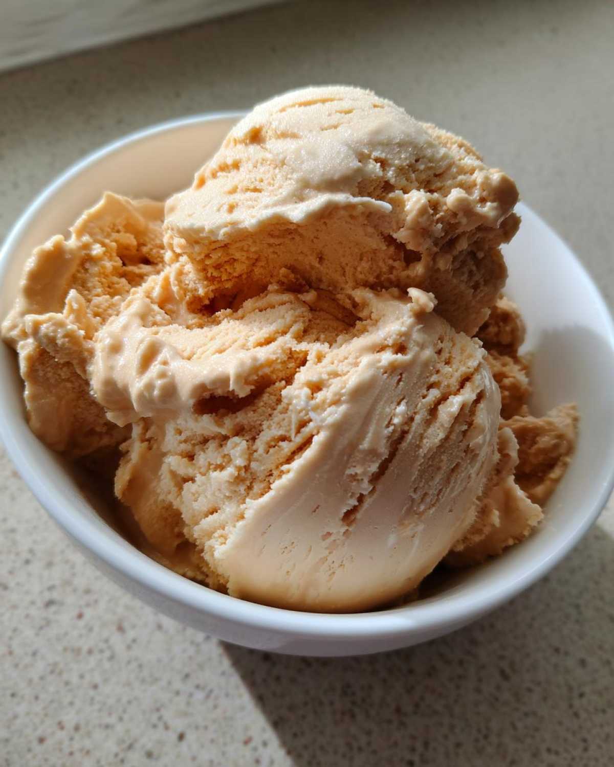 Protein Peanut Butter Banana Ice Cream - detail 3