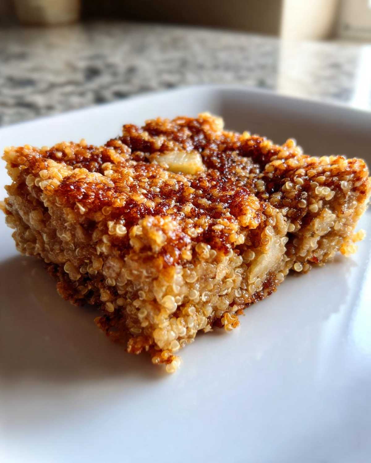 Quinoa Apple Cinnamon Breakfast Bars - detail 4