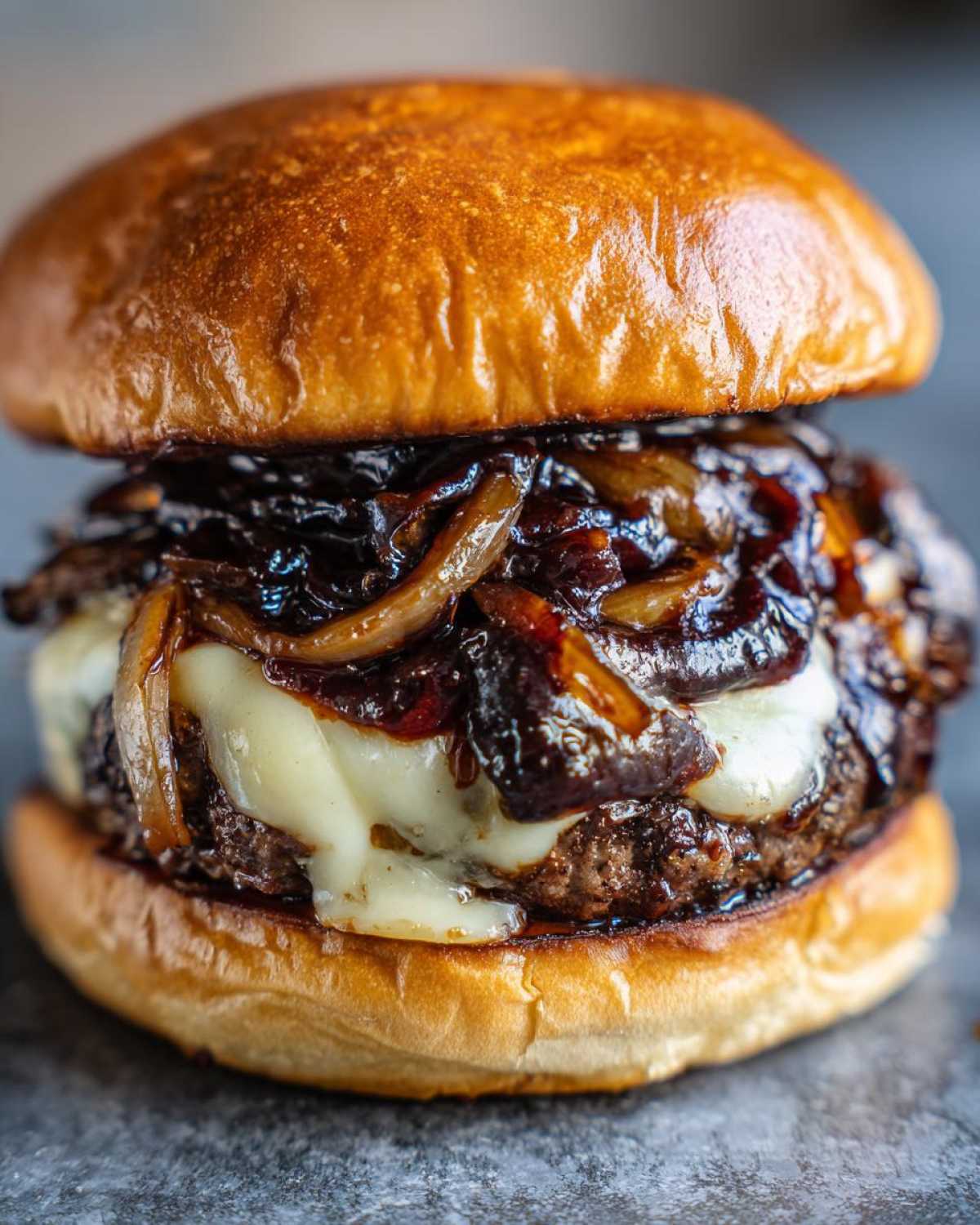 Red Wine Mushroom Burger - detail 3