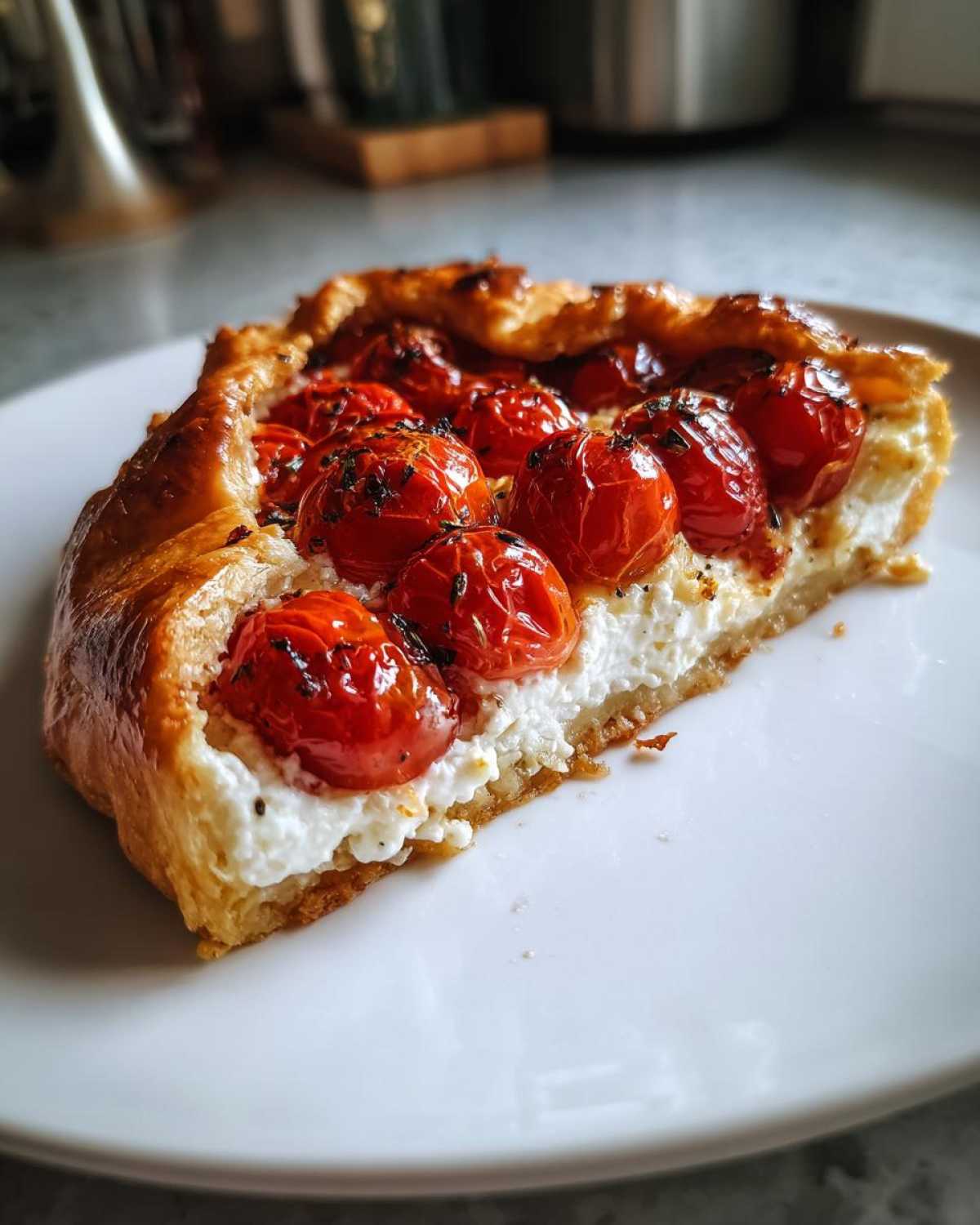 Rustic Tomato Galette with Ricotta - detail 1