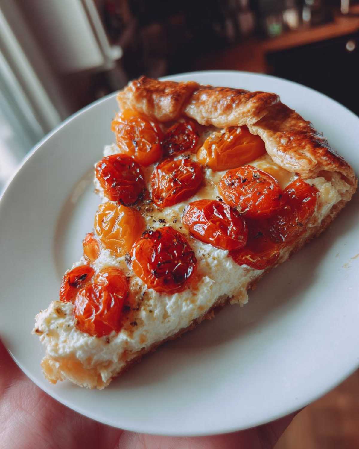 Rustic Tomato Galette with Ricotta - detail 2