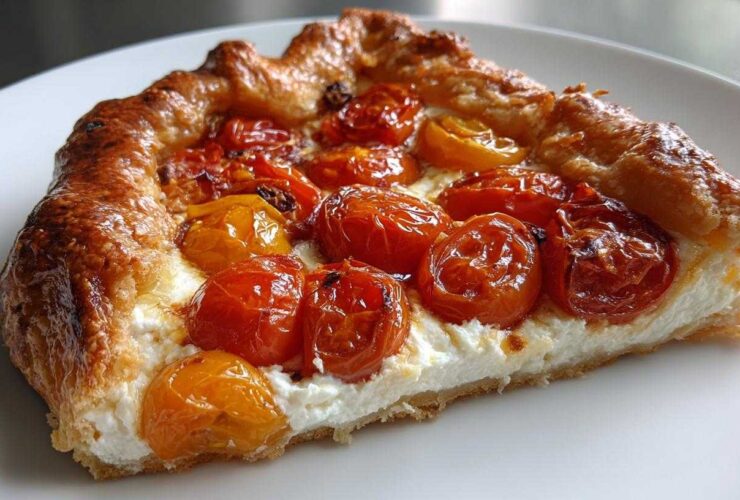 Rustic Tomato Galette with Ricotta
