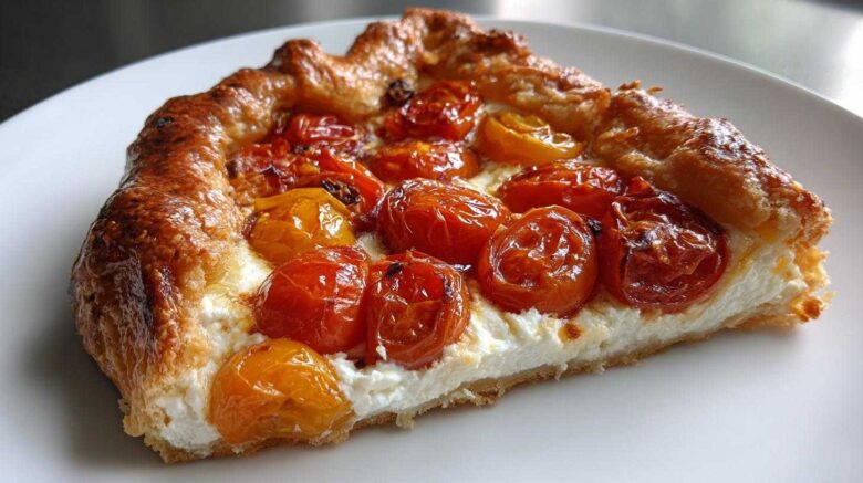 Rustic Tomato Galette with Ricotta