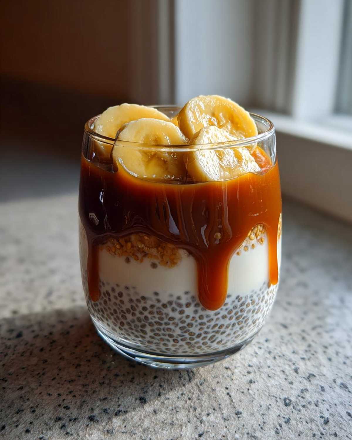 Salted Caramel Chia Pudding - detail 2