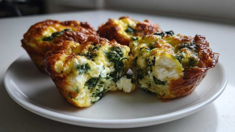 Savory Spinach and Feta Egg Muffins