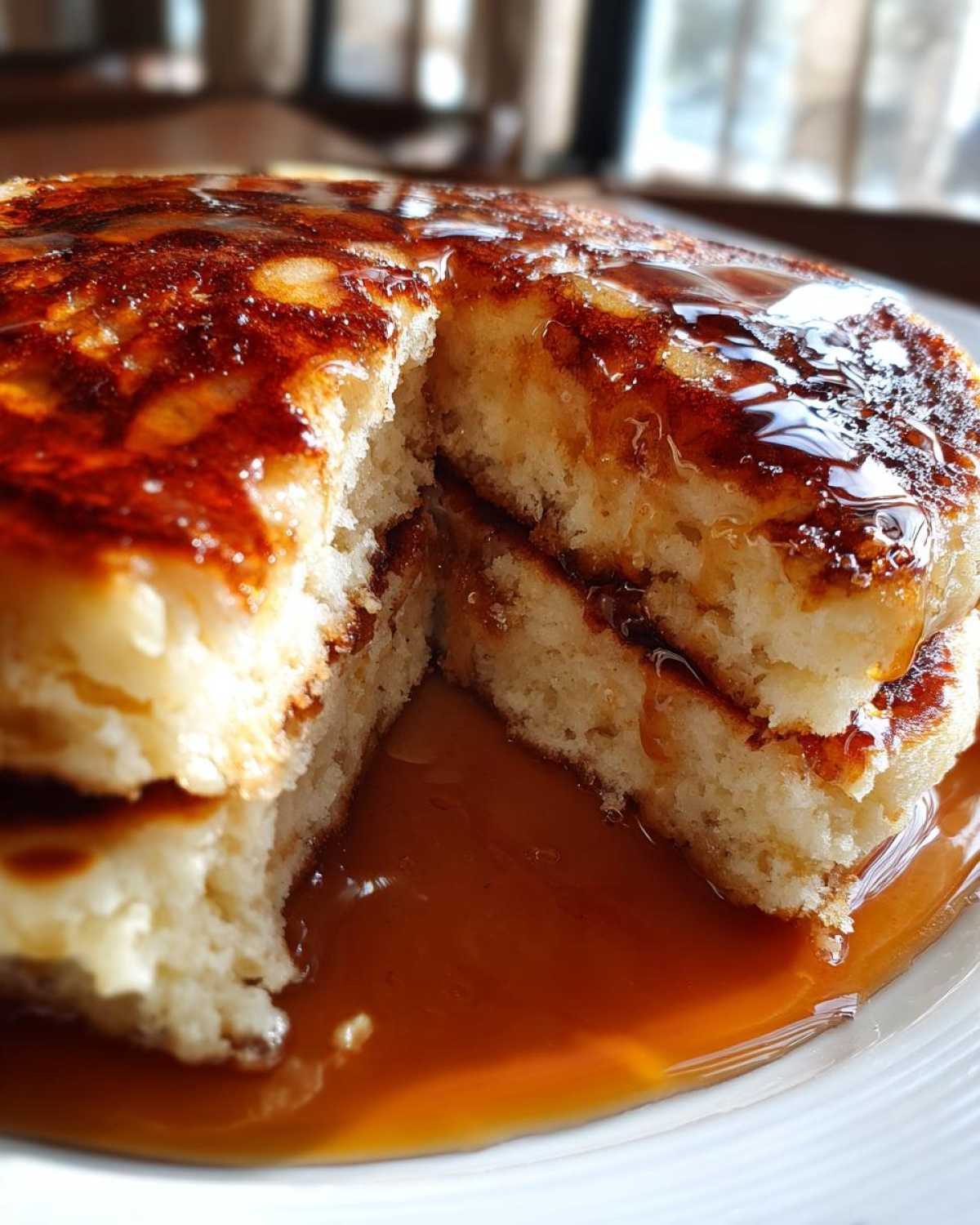 Secret Smoky Maple Bourbon Pancakes - detail 2