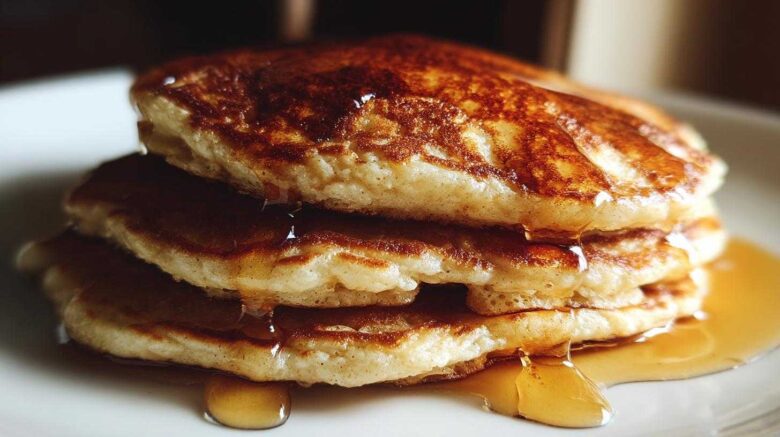 Secret Smoky Maple Bourbon Pancakes