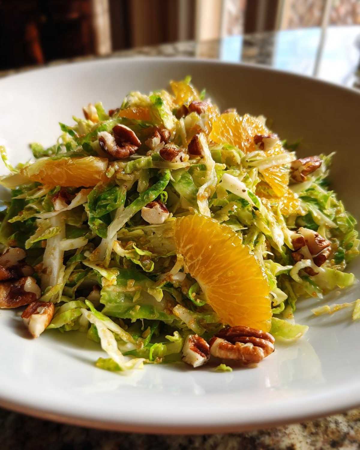 Shaved Brussels Sprouts Salad with Citrus - detail 1