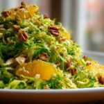 Shaved Brussels Sprouts Salad with Citrus