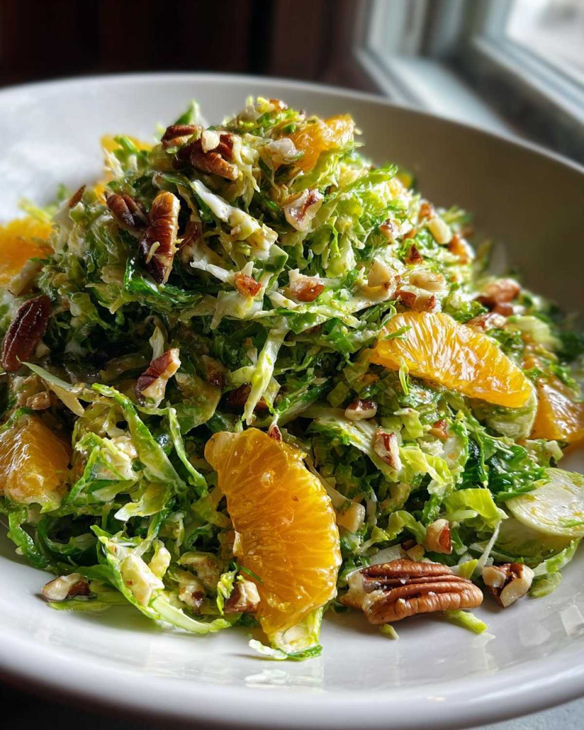 Shaved Brussels Sprouts Salad with Citrus - detail 2