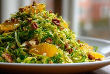 Shaved Brussels Sprouts Salad with Citrus