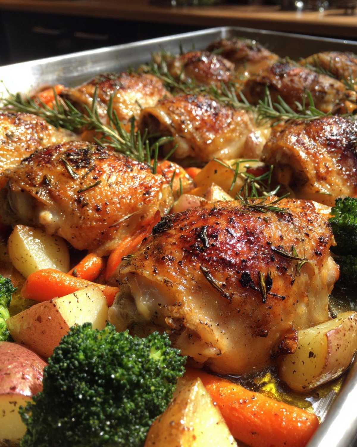 Sheet Pan Garlic Rosemary Chicken - detail 1