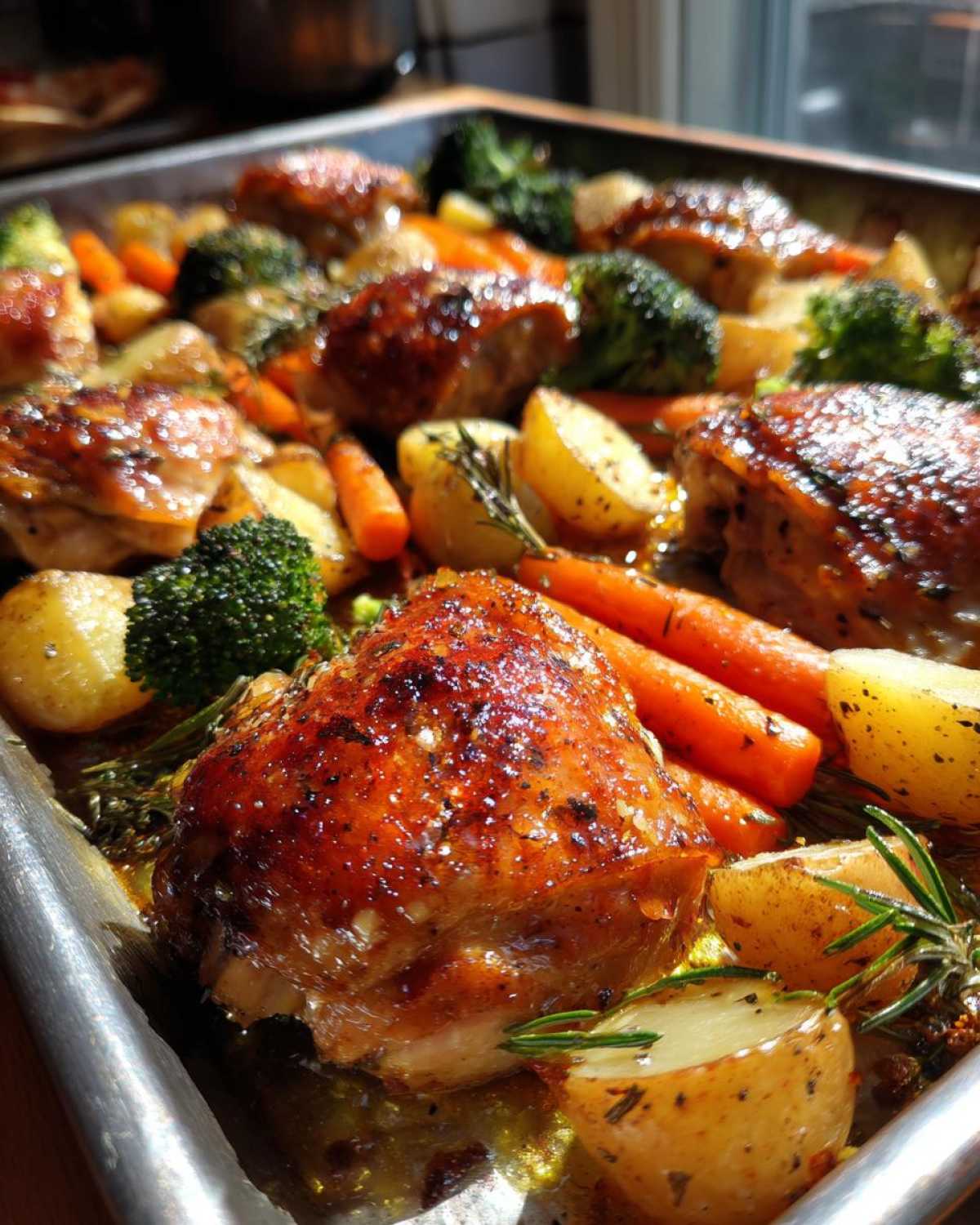 Sheet Pan Garlic Rosemary Chicken - detail 3