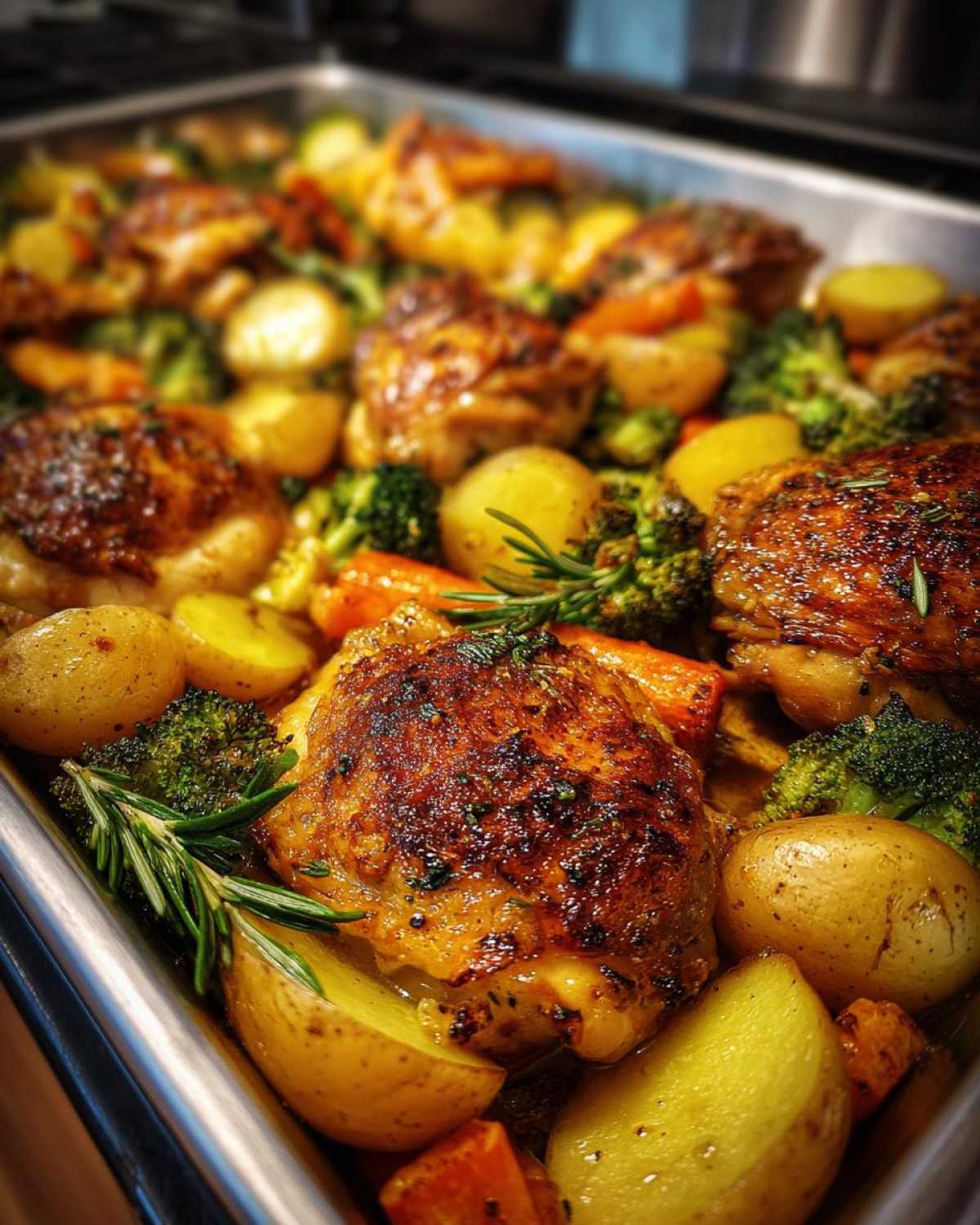 Sheet Pan Garlic Rosemary Chicken - detail 4