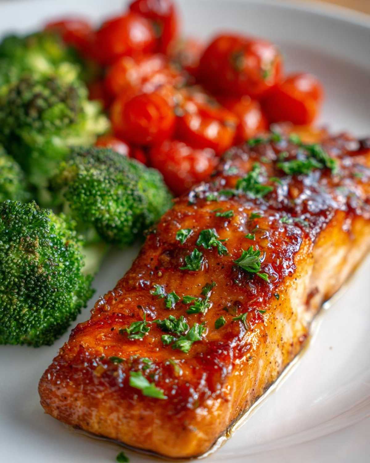 Sheet Pan Honey Garlic Salmon - detail 2