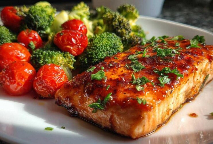 Sheet Pan Honey Garlic Salmon