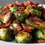 Sheet Pan Maple Dijon Bacon Brussels