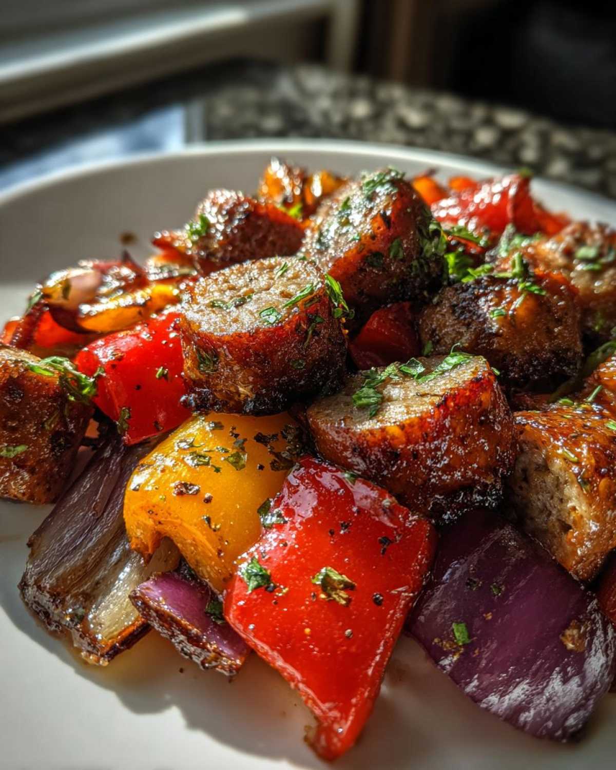 Sheet Pan Sausage and Veggies - detail 2