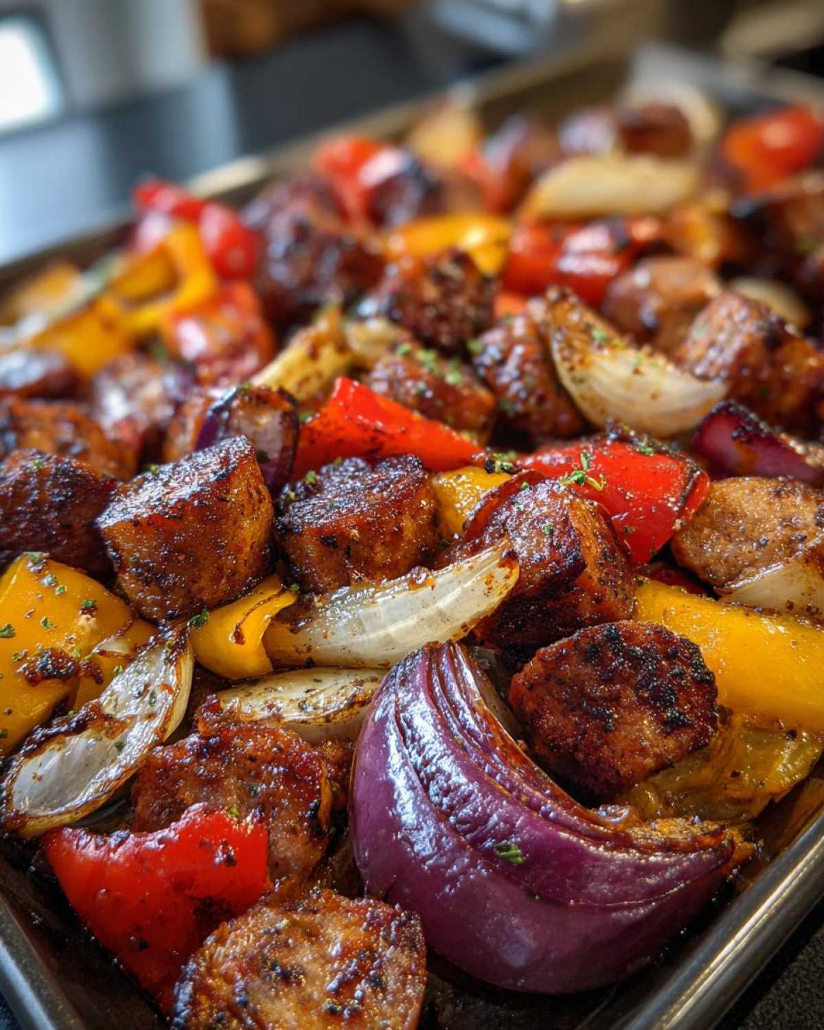 Sheet Pan Sausage and Veggies - detail 4