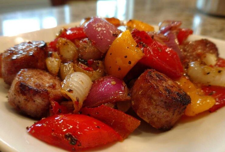 Sheet Pan Sausage and Veggies