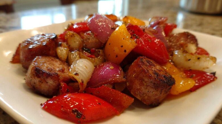Sheet Pan Sausage and Veggies