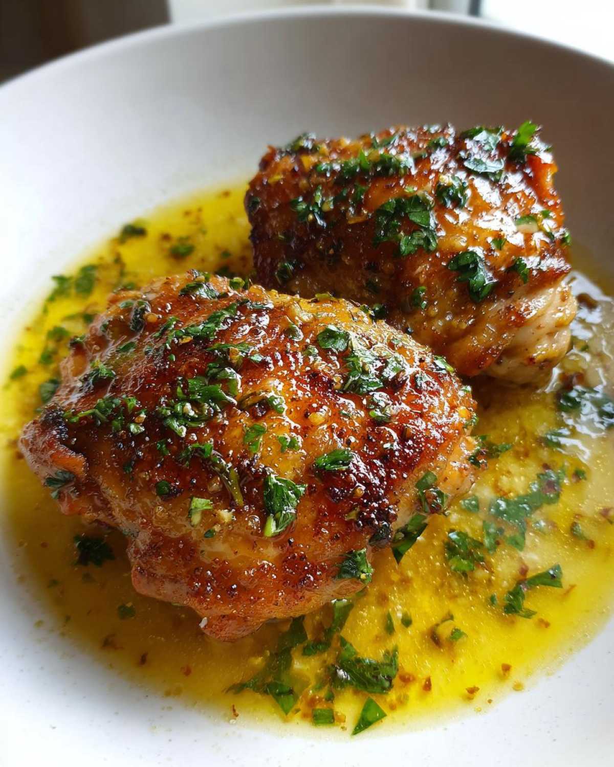 Skillet Lemon Garlic Chicken Thighs - detail 3
