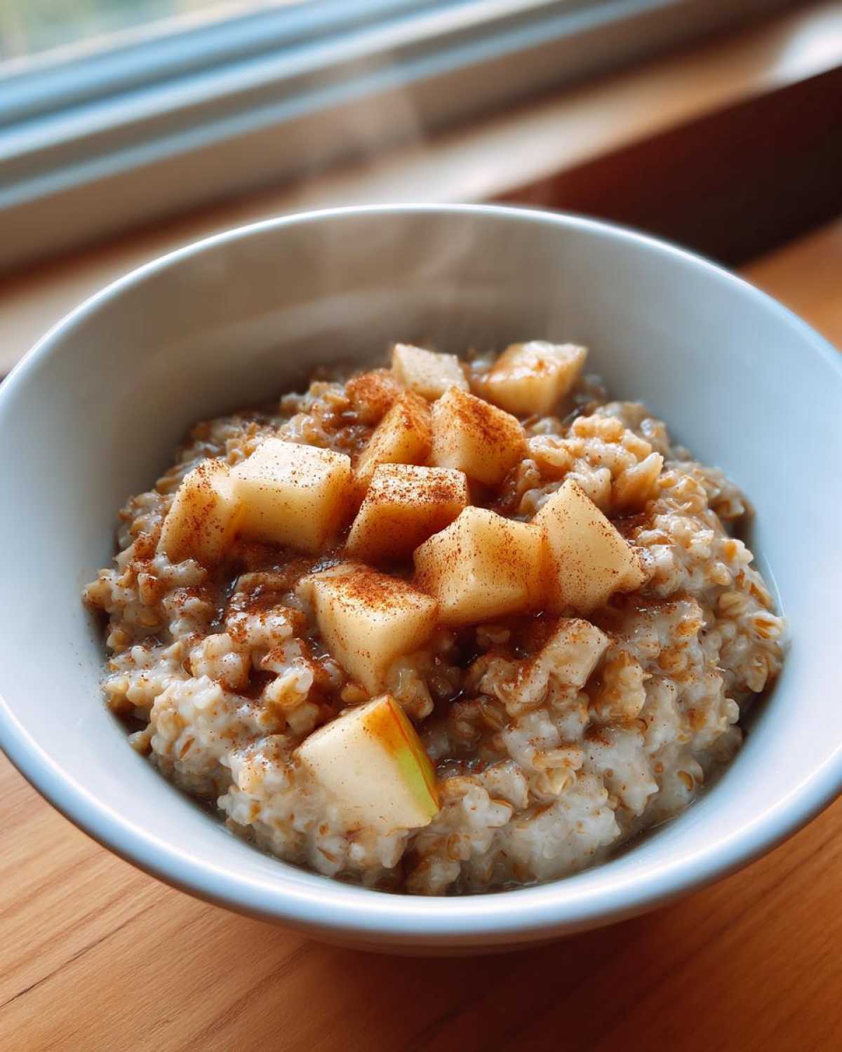 Slow Cooker Steel-Cut Oatmeal with Apples - detail 2