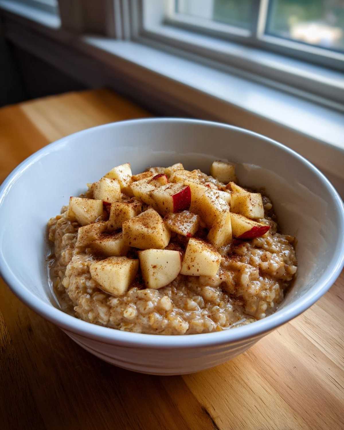 Slow Cooker Steel-Cut Oatmeal with Apples - detail 3