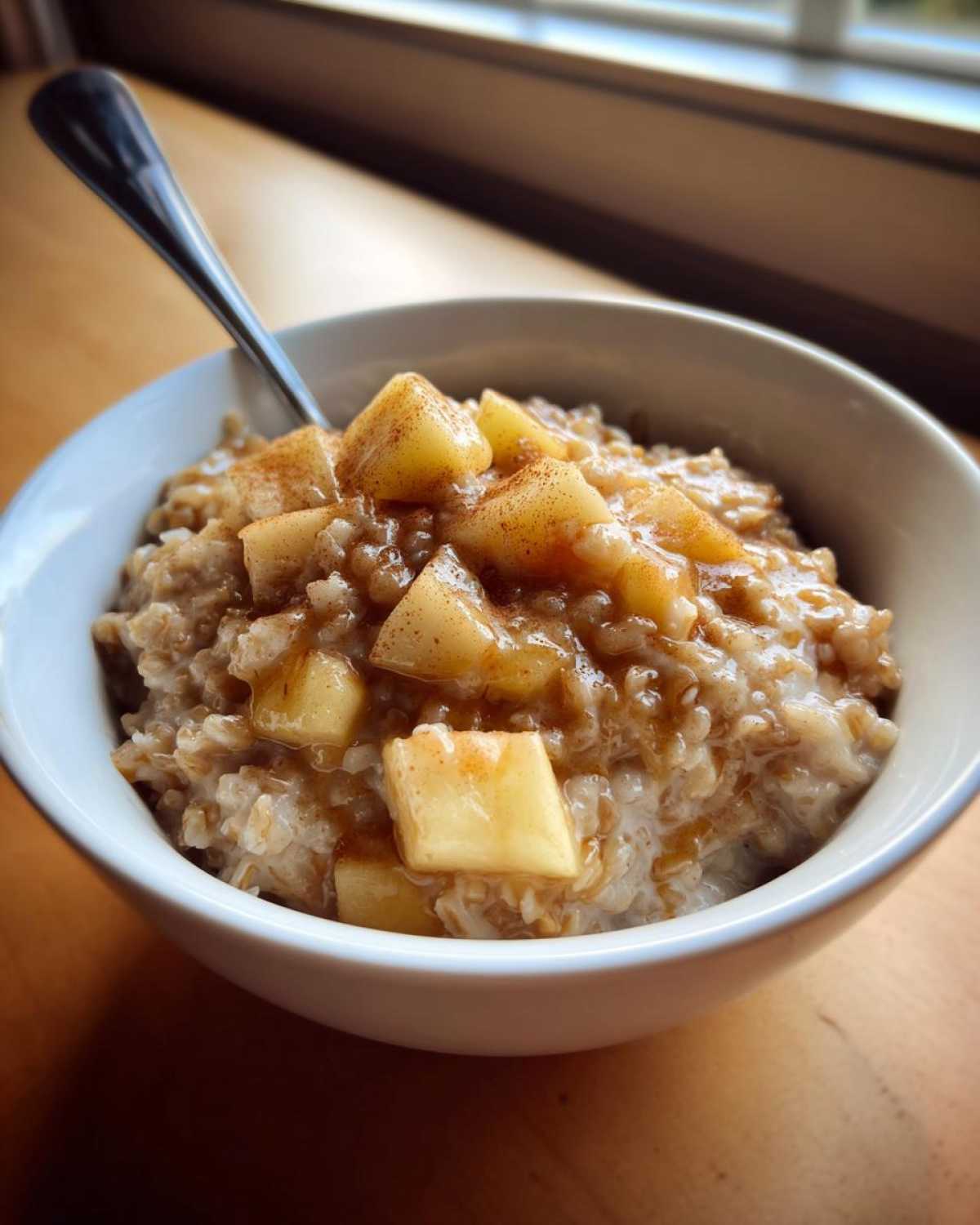 Slow Cooker Steel-Cut Oatmeal with Apples - detail 4