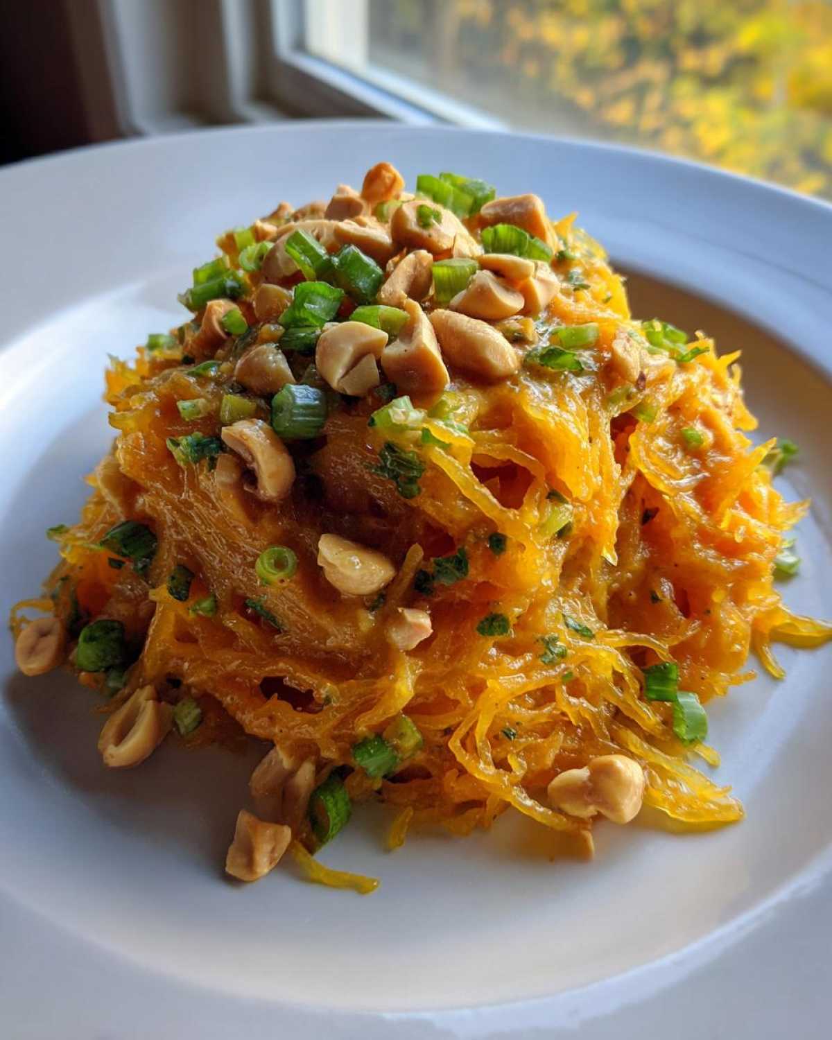 Spaghetti Squash Pad Thai - detail 1