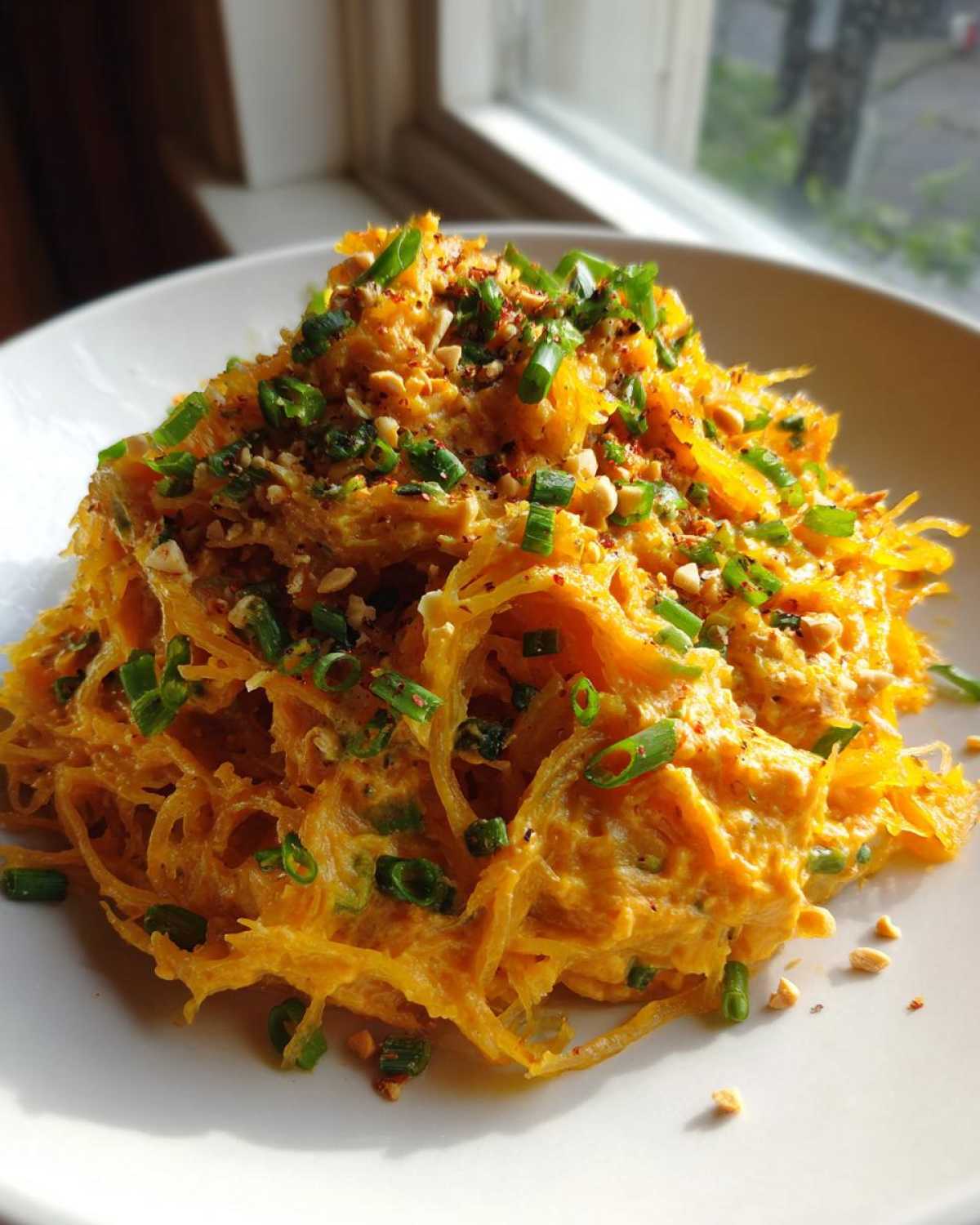 Spaghetti Squash Pad Thai - detail 2