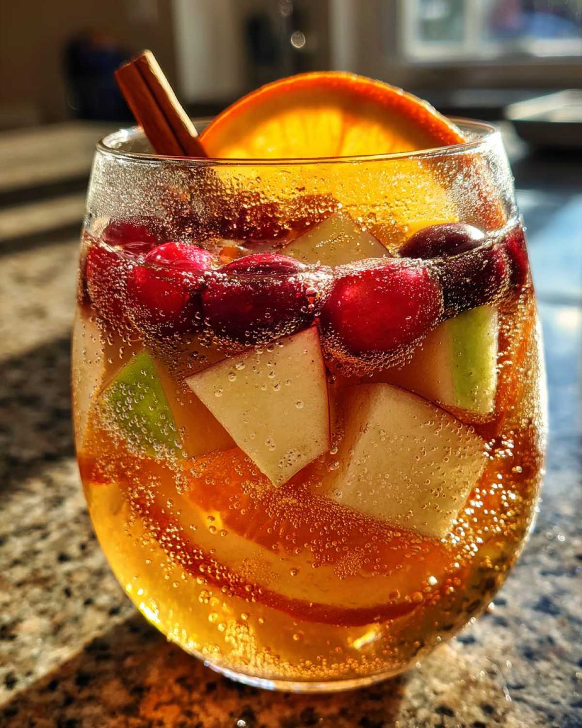 Sparkling Apple Cider Sangria - detail 1