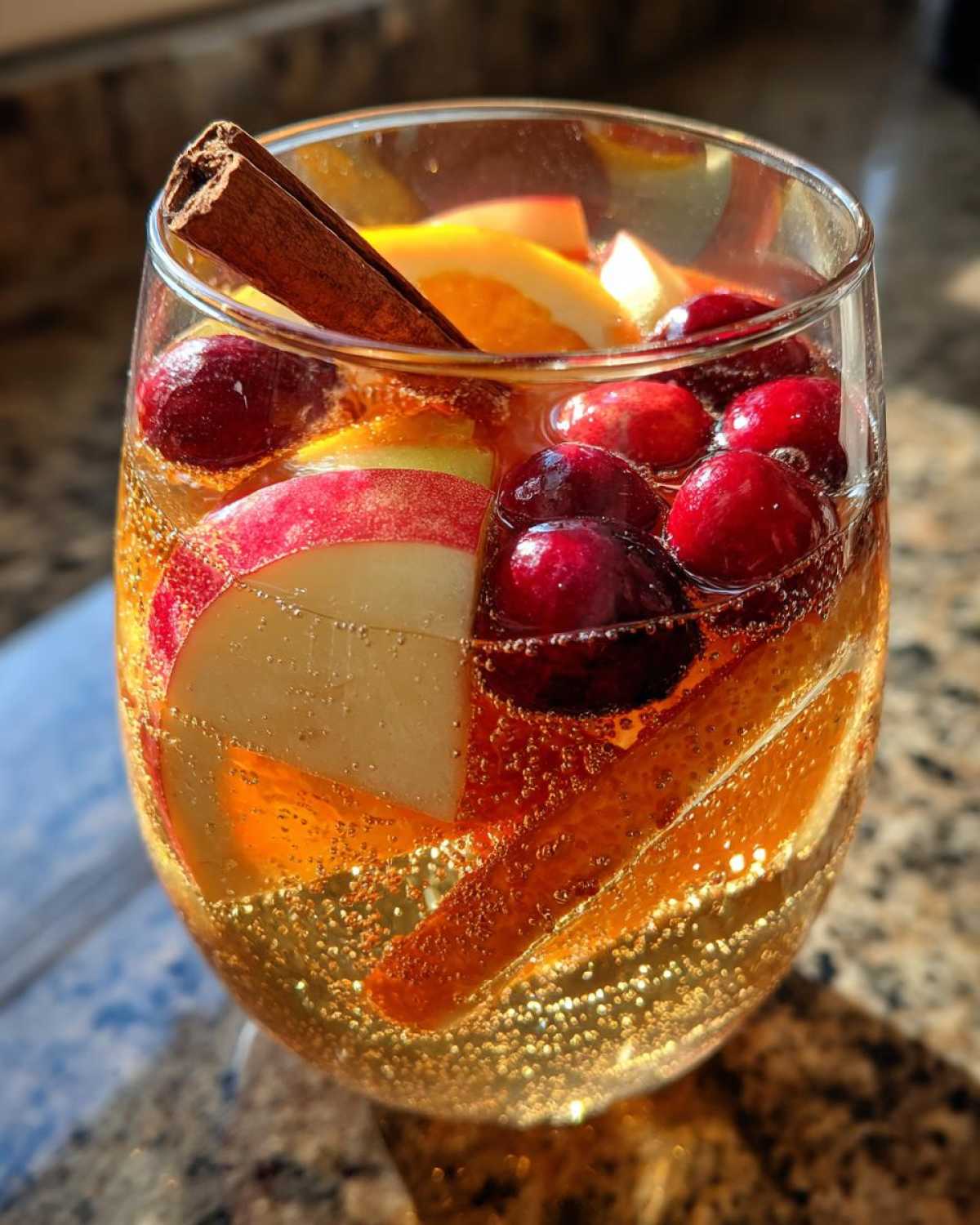 Sparkling Apple Cider Sangria - detail 2