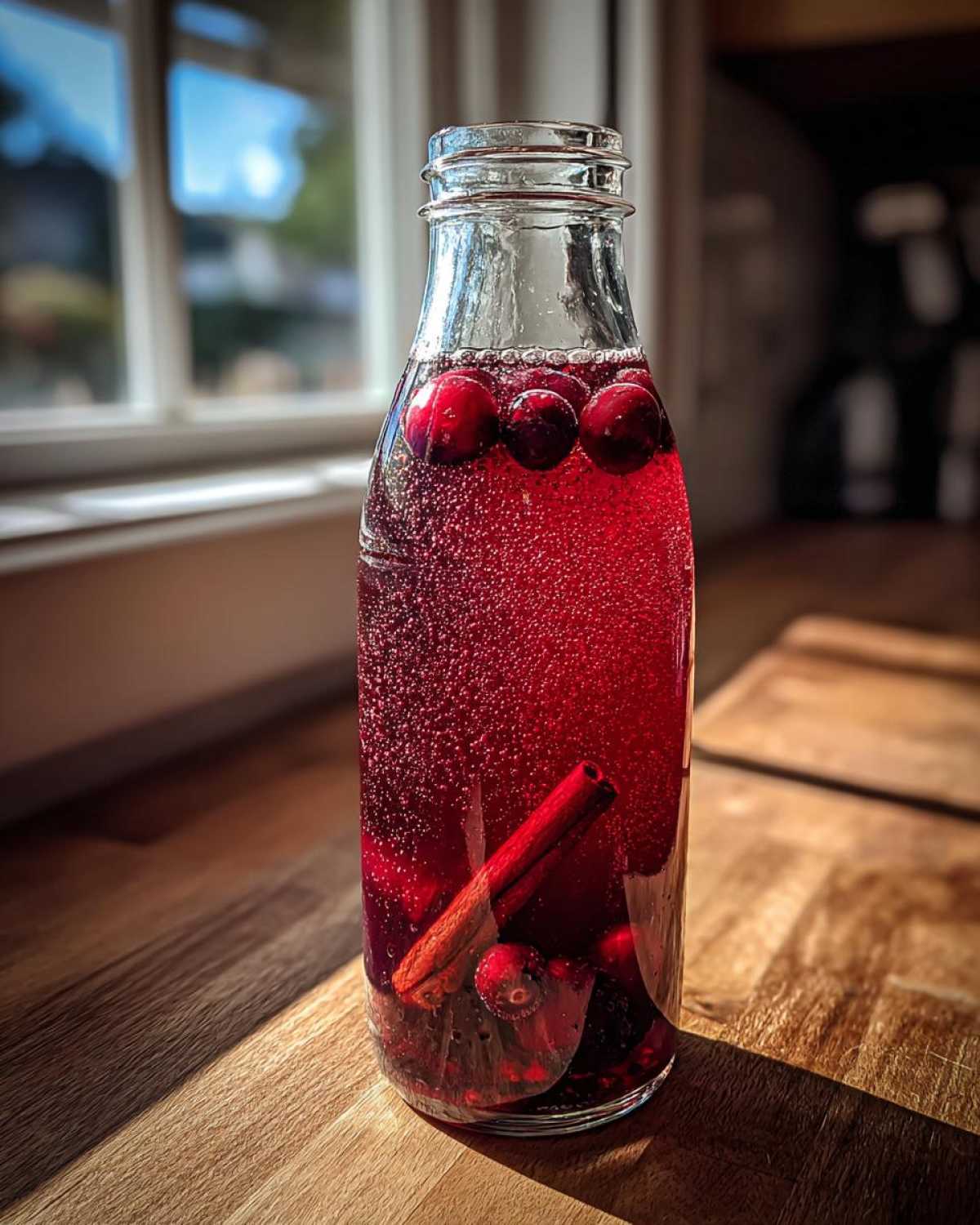 Spiced Cranberry Kombucha - detail 1