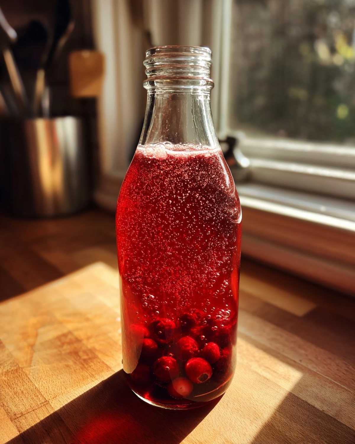 Spiced Cranberry Kombucha - detail 3