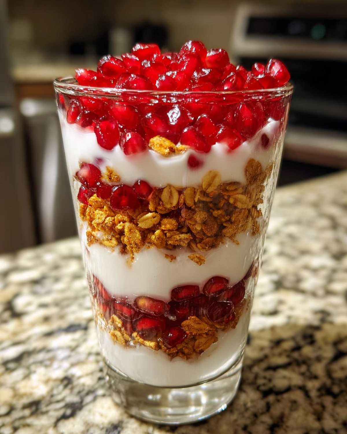 Spiced Pomegranate Yogurt Parfait - detail 1