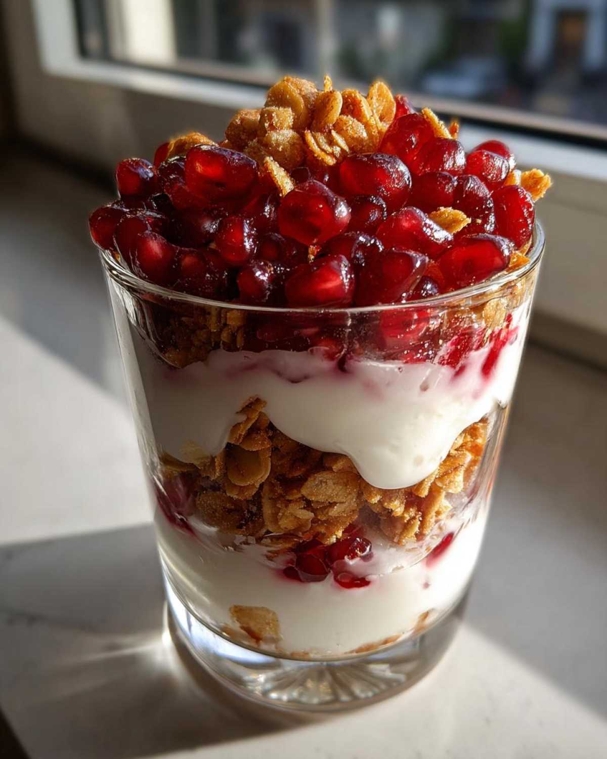 Spiced Pomegranate Yogurt Parfait - detail 2