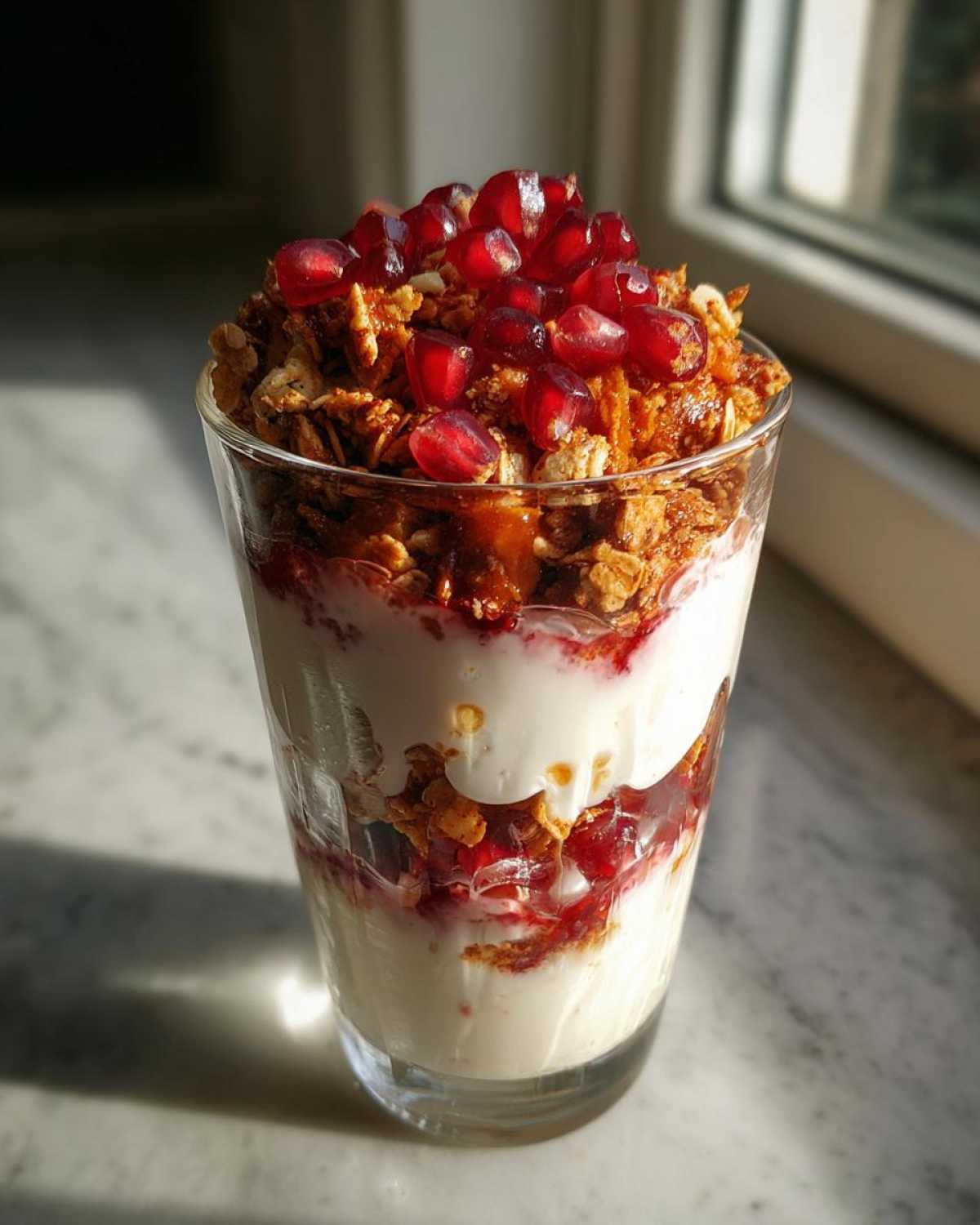 Spiced Pomegranate Yogurt Parfait - detail 3