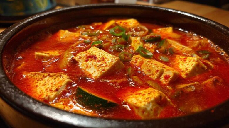 Spicy Korean-Style Tofu Stew (Sundubu Jjigae)