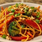 Spicy Peanut Stir-Fry Noodles