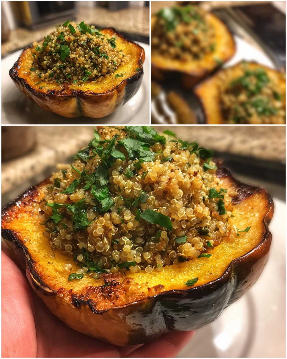 Stuffed Acorn Squash with Quinoa - detail 4