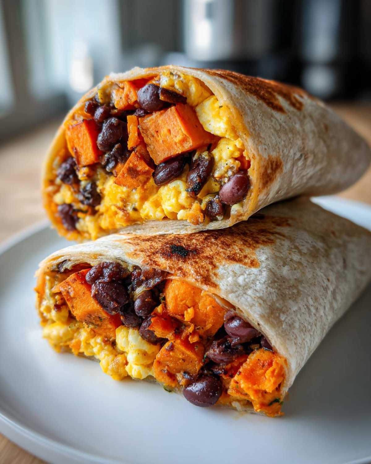 Sweet Potato Breakfast Burrito - detail 1