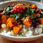 Sweet Potato and Black Bean Burrito Bowl