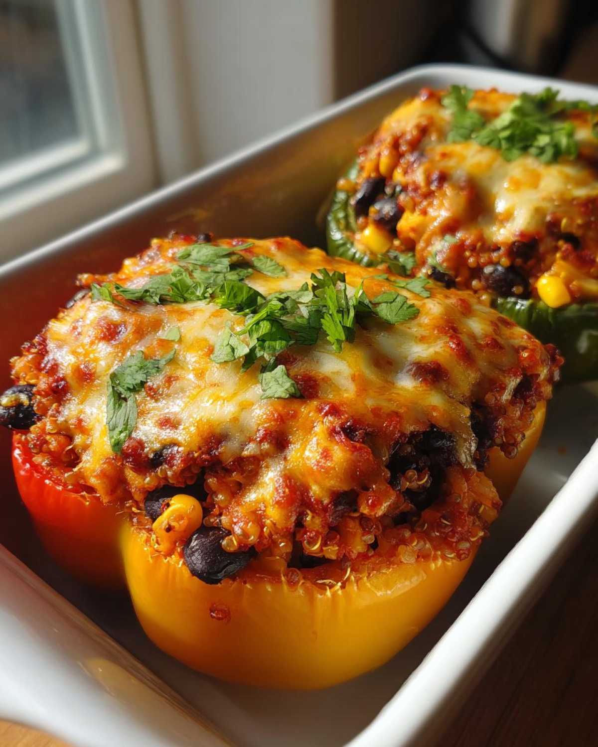 Tex-Mex Quinoa Stuffed Peppers - detail 4
