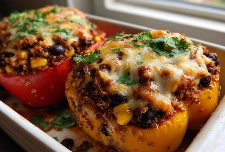 Tex-Mex Quinoa Stuffed Peppers
