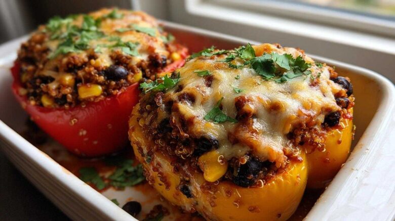 Tex-Mex Quinoa Stuffed Peppers