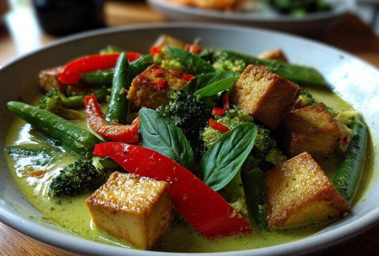 Thai Green Curry with Tofu