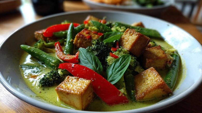 Thai Green Curry with Tofu