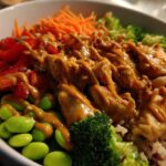Thai Peanut Chicken Buddha Bowl